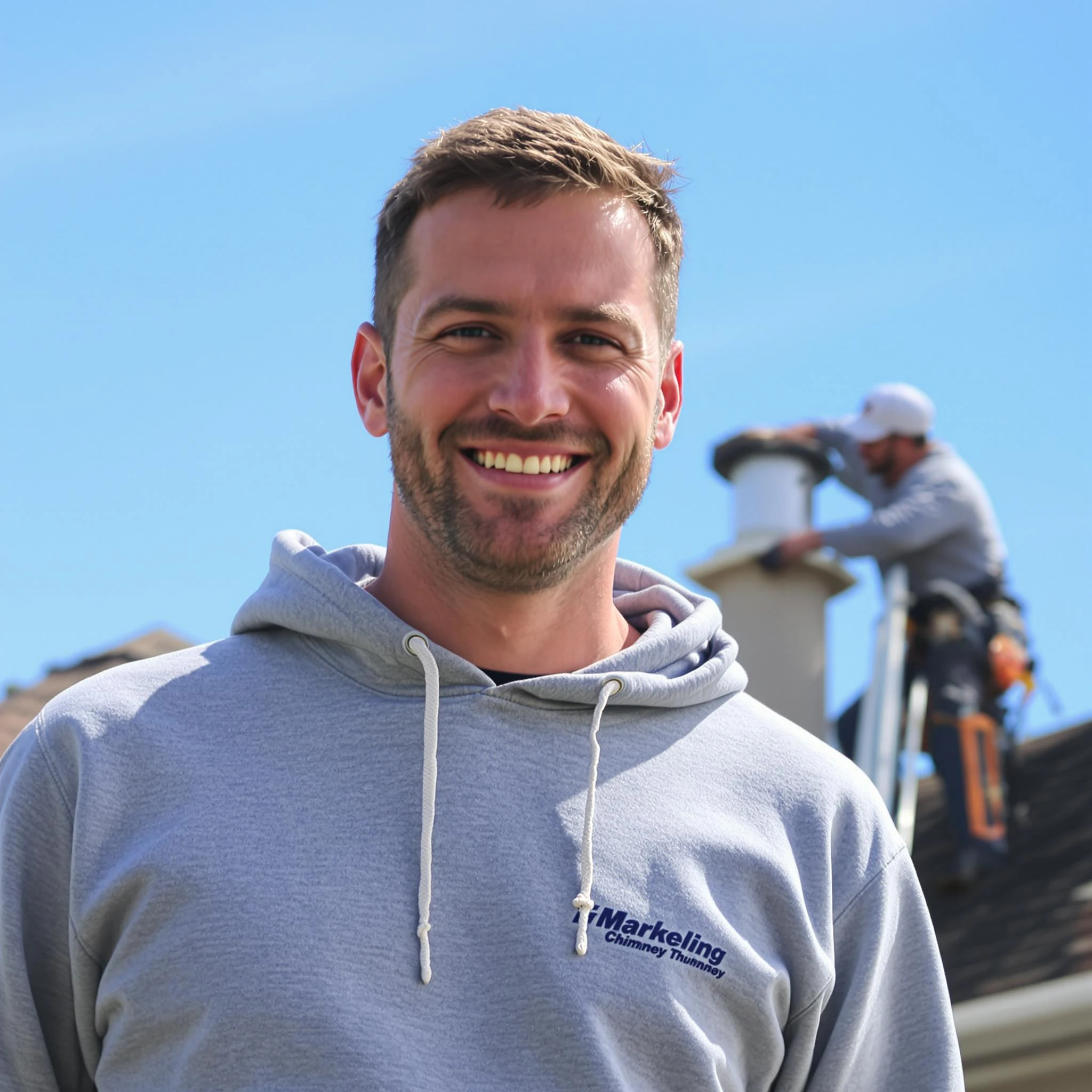 The Midfield Chimney Sweep team.